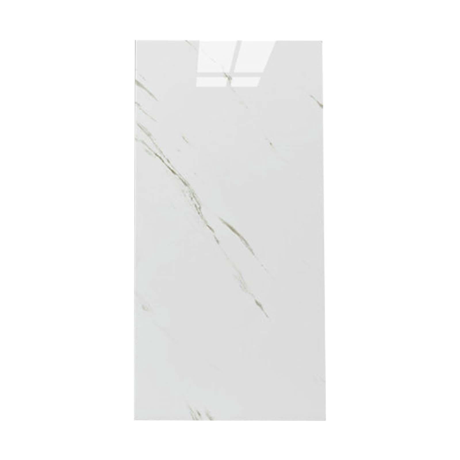 Esquirla Backsplash Wall Imitation Marble Decorative PVC Wall Panel for Fireplace Home Laundry Room Bathroom