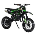 thumbnail image 2 of Floseru 49cc 2-Stroke Kids Dirt Bike, Mini Dirt Scooter Bike Pocket, Off Road Gas Power Mini Pocket Motorcycle with Front Rear Disc Brakes, Pocket Gas Motorbike, Racing Max Speed 40km/H, 2 of 8