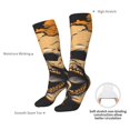 thumbnail image 4 of Naloa Grim Coffee Skull Knee Socks, High Socks Long Stretchy Sock Women Knee High Stocking, Long Socks for Women, 4 of 6
