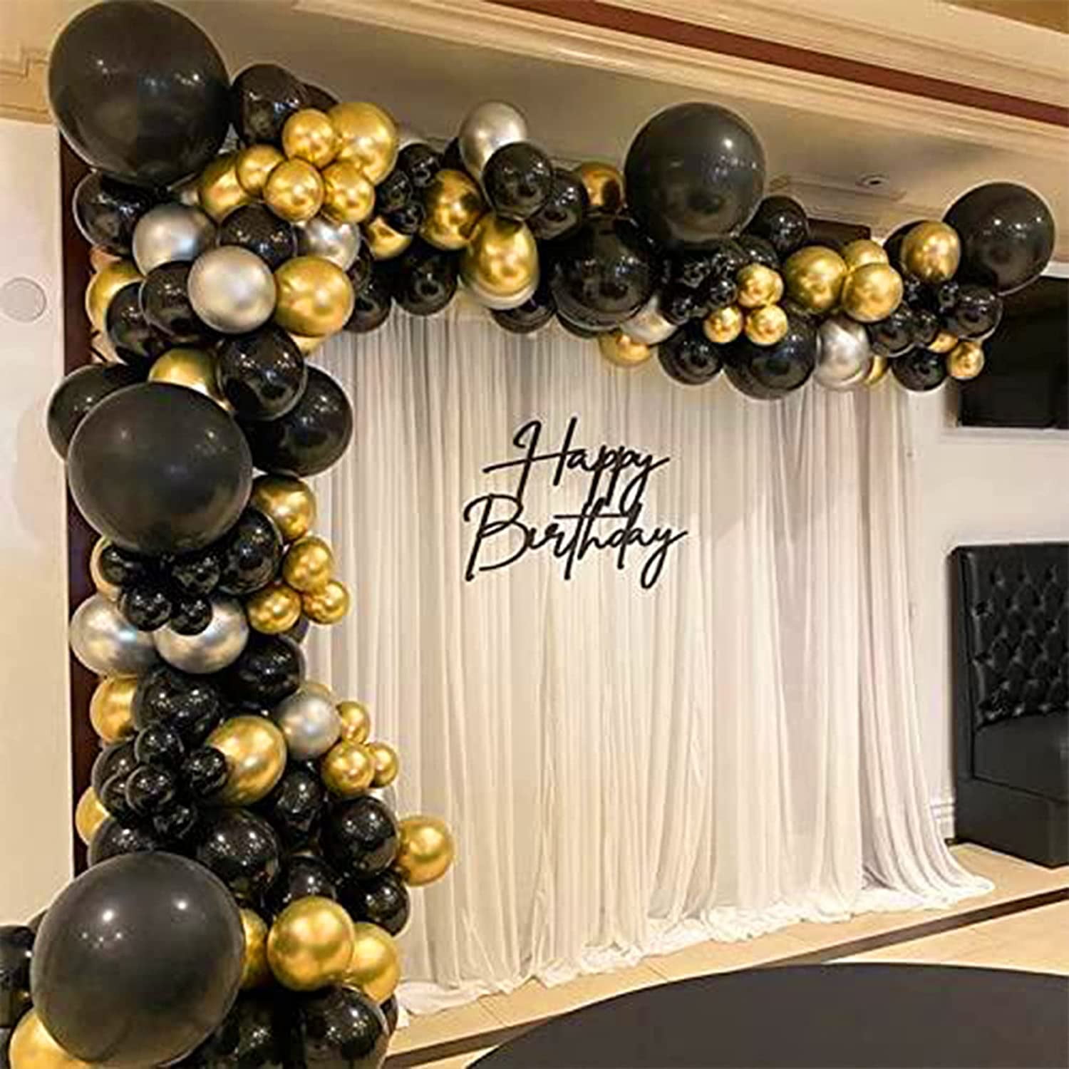RUBFAC Gold Balloons, 146pcs Different Sizes Pack of 36 18 12 10 5 Inch for  Balloon Garland or Balloon Arch as Graduation Wedding Birthday Baby Shower  Anniversary Party Decorations - Yahoo Shopping
