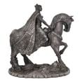 thumbnail image 4 of Celtic Moon Goddess Rhiannon Riding Horse in Arberth Clay Finish Figurine, 4 of 9