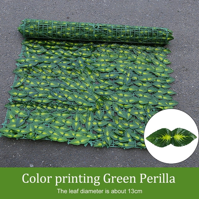 Artificial Ivy Privacy Fence Screen Artificial Hedges Fence Vine Leaf Decoration