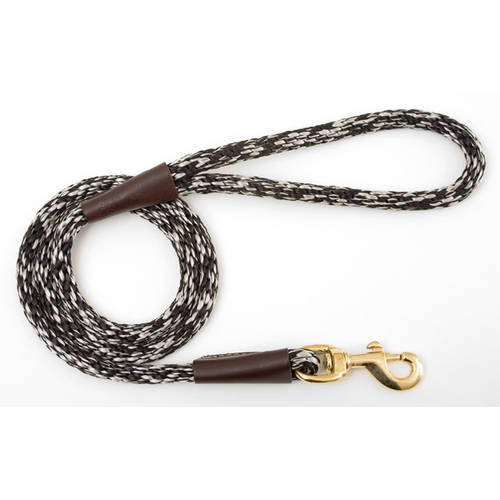 Mendota Snap Hundeleine – 3/8 Zoll X 1,8 M, Gedreht, Arctic Blue, Leine & Halsband In Einem