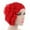 Red, variant on yunLXY On Sale Hair Accessories Under $5 Women Flower Cancer Chemo Hat Beanie Scarf Turban Head Wrap Cap Headband PP