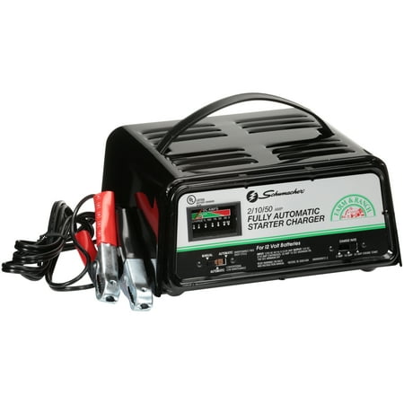 Schumacher® 2/10/50 Amp Fully Automatic Starter Charger ...