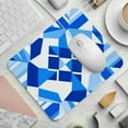 thumbnail image 2 of Flag of Israel Square Non-Slip Rubber Bottom Printed Desk Mat Mouse Mat Gaming Mousepad Desk Pad - 8.3x9.8 Inch, Suitable for Office and Gaming, 2 of 6
