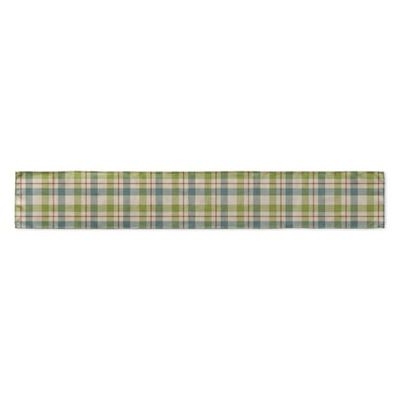 

Kavka Designs Fishing Plaid I Table Runner