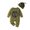 Army Green, variant on SUXIAN Baby Girl Outfits Children's Clothing Autumn Fashion Camouflage Alphabet Print Jumpsuit Baby Outing Crawling Suit Army Green 3-6 Months