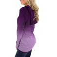 thumbnail image 2 of Coloody Femmes Casual Hoodies Tops à Manches Longues Pull-Over Pulls avec Poche, 2 of 3