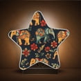 thumbnail image 3 of Star Shaped Energy Saving Night Light Living Room Night Light, Bedroom Night Light, Corridor Night Light, Study Night Light Beautiful Elephants and Flowers, 3 of 6
