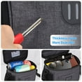 thumbnail image 3 of QJUHUNG Durable Water-resistant Bike Handlebar Bag - Adjustable with Phone Pocket & Secure Large Storage Pouch - Enjoy Hands-Free Convenience on Your Rides, 3 of 7