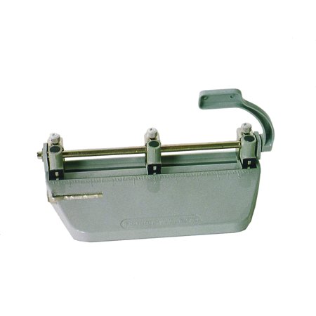 UPC 741693025634 product image for Skilcraft Adjustable 3-hole Punch - 3 Punch Head[s] - 25 Sheet Capacity - 1/4