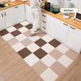 thumbnail image 5 of 10pcs Colorful Non-Slip Removable Floor Tile Stickers - Stylish Patchwork Carpet, 5 of 9