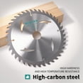 thumbnail image 2 of 1PC Circular Saw Blade Cutting Disc Dust-free 4'' 7'' 9'' 10'' 12'' 14'' For Wood Plastic Metal Rotating Carbide Cutting Tool, 2 of 5