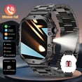 thumbnail image 3 of Smart Watch 1.83" HD, Fitness Tracker with Multiple Sports Modes, Pedometer, Heart Rate Monitor, Wireless Calling & App Notifications for Android iOS, 3 of 11