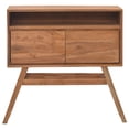thumbnail image 2 of vidaXL Console Table 80x30x80 cm Solid Teak Wood, 2 of 5