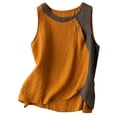 thumbnail image 3 of SHenli Womens Cap Sleeve Tops Beaded Spaghetti Strap Business Casual Outfit Shirts Ribbed Sleeveless Summer Tees, 3 of 4