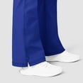 thumbnail image 6 of Wink WonderFLEX Grace - Women's Flare Leg Cargo Scrub Pant, Galaxy Blue, XXS, 6 of 7