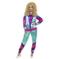 thumbnail image 1 of Smiffys Womens Height Of Fashion 80s Shell Suit Costume Set, 1 of 4