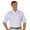 White/Blueberry, variant on Monterey Club Men's Pima Cotton Jacquard Golf Polo Shirt #1442