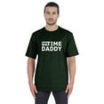 thumbnail image 1 of Inkmeso T-Shirt à Manches Courtes pour Homme avec Imprimé Graphique « First Time Daddy », Chandail Jersey pour Papa, 1 of 7