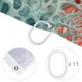 thumbnail image 4 of Coral Waterproof Printed Shower Curtain Set with Hooks for Bathroom Decoration, 4 of 5
