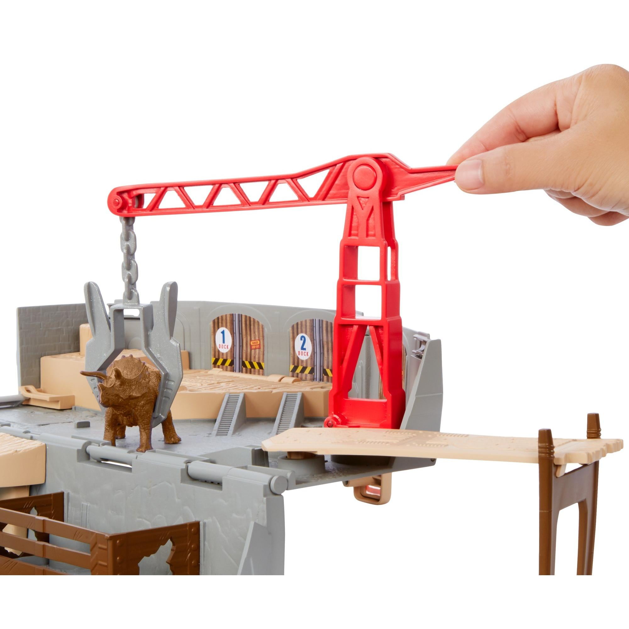 matchbox jurassic world playset