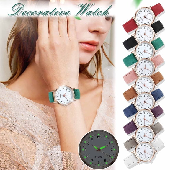 Resicozy Ladies Watches Quartz Watch for Women Wrist Watches Easy Reader Night Light Watch 2026 Black