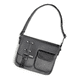 thumbnail image 2 of Bolso Mensajero De Cuero Belug gris, 2 of 5