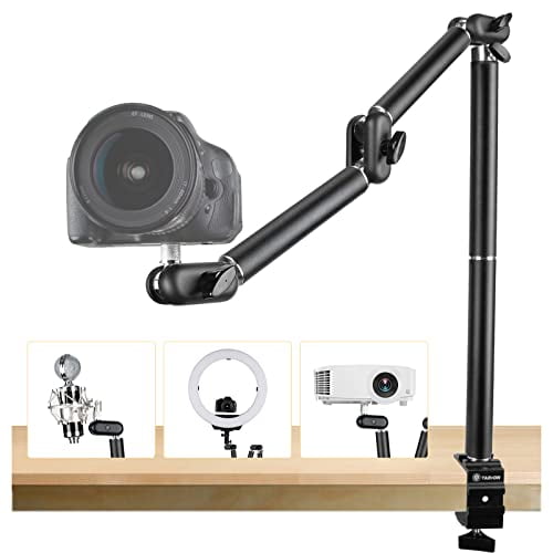 TARION Desk Camera Mount Stand Heavy Duty Articulated Camera Arm ...