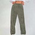thumbnail image 2 of Mepaouo Women's Plush Warm Pajama Pants Fluffy Soft Fleece Sleep Pj Bottoms for Men Sizes S-2X, 2 of 5