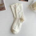 thumbnail image 1 of Xiao Hua 10 pares de calcetines finos de algodón para mujer, suaves y hasta el tobillo (Beige A03), 1 of 2