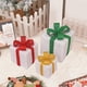 thumbnail image 4 of Decoraciones de Navidad Al Aire Libre un Conjunto de 3 Mandos Remotos de Caja de Navidad Led para Decorar Cajas de Navidad Al Aire Libre, Regalos para Decorar Patios Al Aire Libre Luces de Navidad Al, 4 of 6