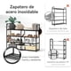 thumbnail image 5 of Organizador De Zapatero,Zapatero De 4 Niveles con Ganchos Multifuncionales para Zapateros Apilables para hasta 20 Pares,Zapatero Que Ahorra Espacio para Guardar Y Almacenar Zapatos, 5 of 8
