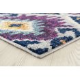 thumbnail image 3 of United Weavers Abigail Area Rug 713 21482 Willa Plum Cubes Diamond 12' 6" x 15' Rectangle, 3 of 3