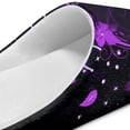 thumbnail image 6 of Psesaysky Slippers for Women Indoor Purple Butterfly Floral Print House Slippers Closed Toe Design Lightweight Sole Bedroom Shoes, Size 9-10, 6 of 7