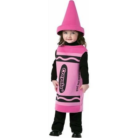 Crayola Tickle Me Pink Crayon Toddler Halloween Costume