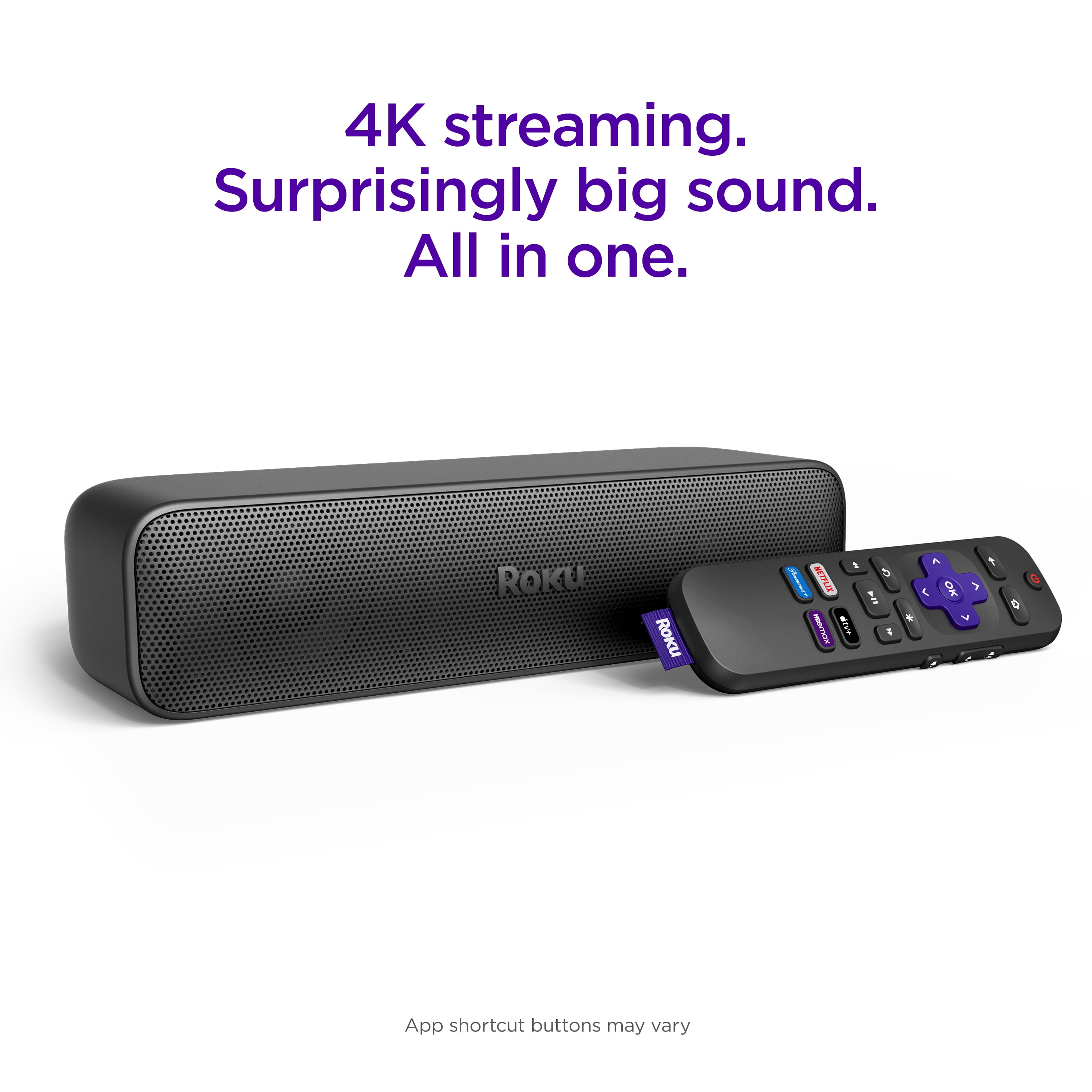 Roku Streambar SE - 2-in-1 TV Soundbar with Built-in Streaming, Premium Speakers, & Speech Clarity