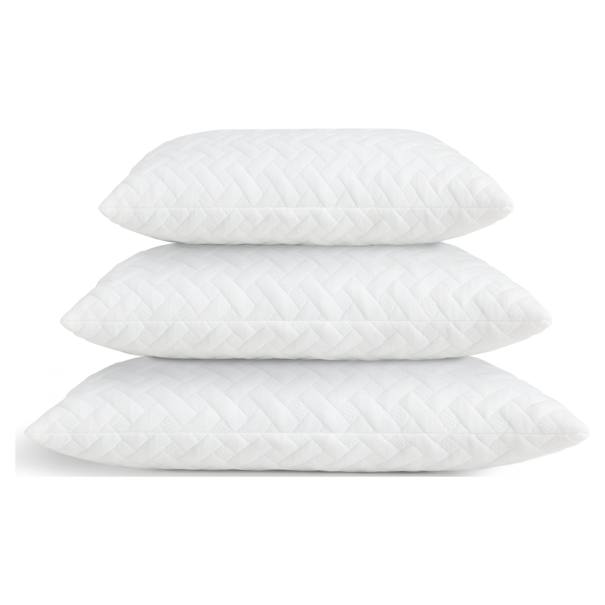 Shredded Memory Foam Bed Pillow, Standard, 2 Pack, Rest Haven - image 4 of 12
