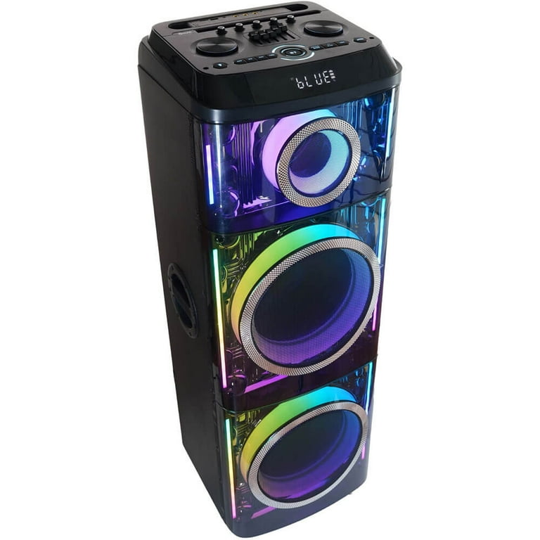 Supersonic IQ7712DJBT IQ Sound Cyber Flex 2 x 12 inch Wireless