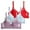 Blue, variant on frariair Plus Size Bras For Women Women's 3PC Bra Casual And Fashionable Large Thin Sponge Gathering Underwear Lace Lace Bras for Women