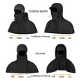 thumbnail image 4 of Pasamontañas Cubierta De Cara De Doble Capa A Prueba De Viento Forro Polar Cubierta Térmica De Esquí Con Agujero Para Gafas Con Cordón Para Hombres Mujeres Invierno Al Aire Libre Esquí Ciclismo Eigraketly OD014229-00, 4 of 6