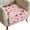 Pink Heart Beige, variant on Renewold Fashion Cow Print Stretch Sofa Cushion Cover Soft Couch Seat Cushion Slipcover Furniture Protector Washable Anti-Slip Armchair Cushion Cover Home Decor with Elastic Bottom, S