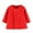Red, variant on BULLPIANO Toddler Baby Girl Fall Woolen Coats Snowsuit Solid Long Sleeve Button Jacket Outwear for 0-4 Years