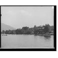 thumbnail image 2 of Historic Framed Print, Bath house and bathers, Silver Bay, Lake George, N.Y., 17-7/8" x 21-7/8", 2 of 9