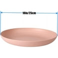 thumbnail image 3 of Wheat Straw Plates Lightweight Unbreakable Dinner Dishes Plates Set Dishwasher & Microwave Safe (Extra Large 4 Pack 10') Laegsmetg, 3 of 7