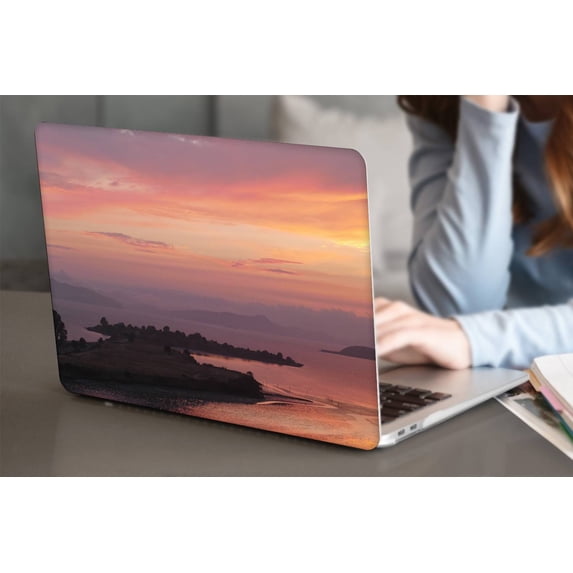 KSK KAISHEK Compatible with Old MacBook Air 13 inchs Case 2017 - 2014 2013 2012 2011 2010 Release Model A1369 A1466, Plastic Protective Case Hard Cover, Red series 0395