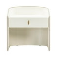 thumbnail image 2 of TOV Furniture Collins Cream Lacquer Nightstand, 2 of 7