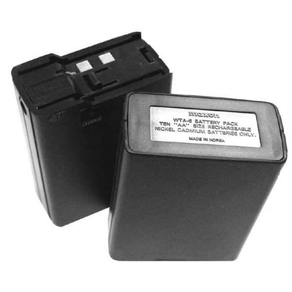 Maxon WTA6 Replacement 10 Cell Nickel Cadium Battery Pack for 27SP & Other Handheld Radios