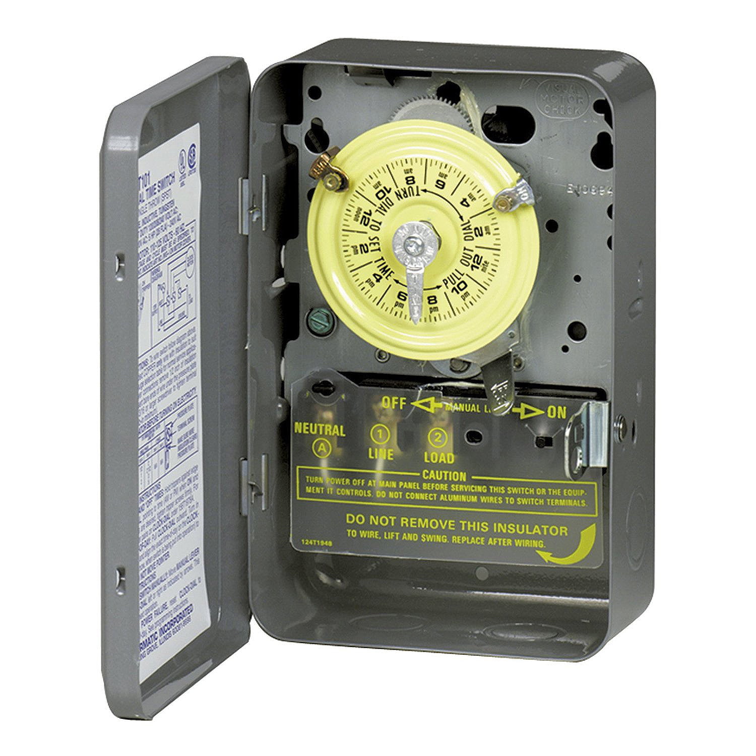 Intermatic T104 40 Amp Type 1 Steel Mechanical Timer by INTERMATIC INCORPORATED